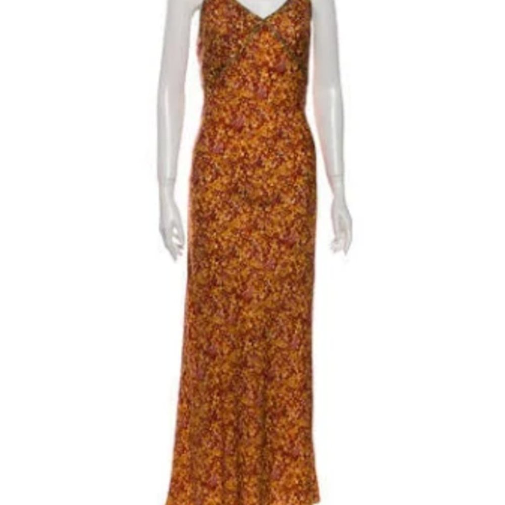 Land of Distraction size 4 silk dress